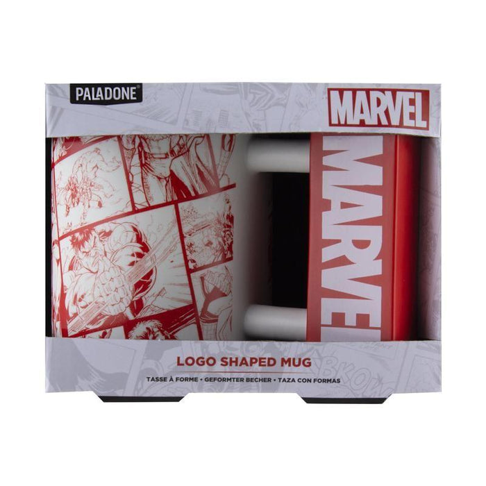 Marvel - Logo Shaped Handle Mug - The Panic Room Escape Ltd