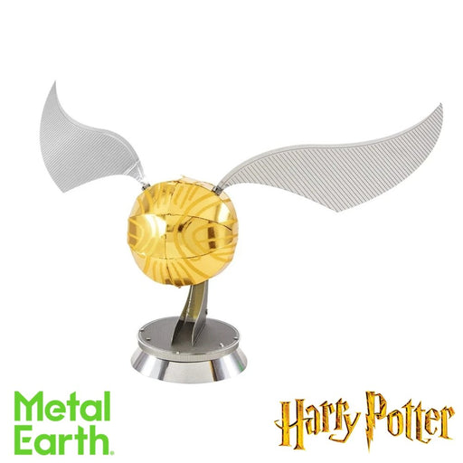 Metal Earth Puzzle - Harry Potter Golden Snitch - DIY 3D Model Kit / Metal Jigsaw Puzzle - The Panic Room Escape Ltd