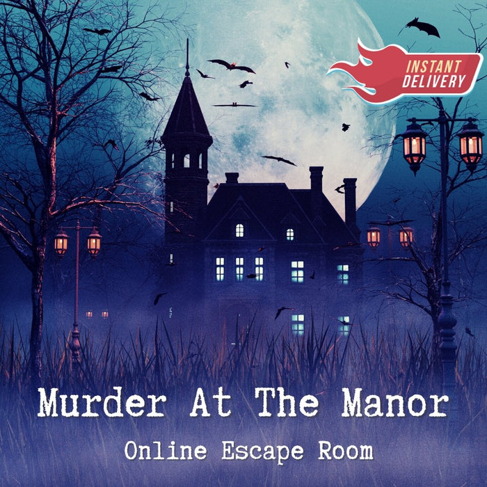 Murder At The Manor - Online Escape Room Experience *New For 2021* - The Panic Room Escape Ltd