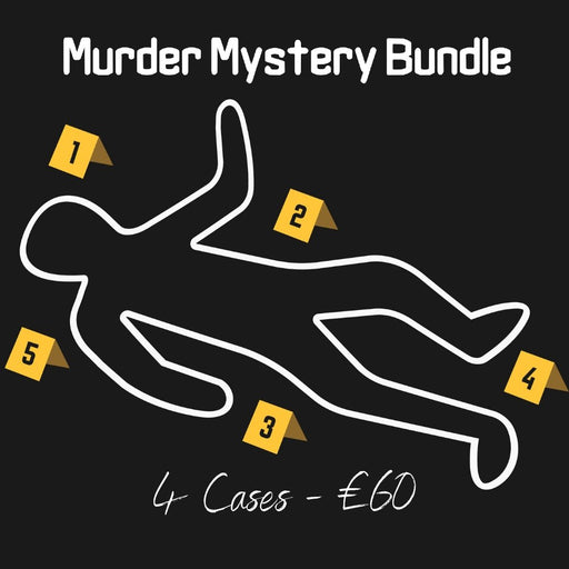 Murder Mystery - Online Escape Room Bundle - 4 Games - The Panic Room Escape Ltd