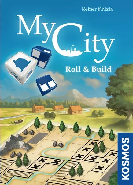 My City Roll and Build - Roll & Write Game - The Panic Room Escape Ltd