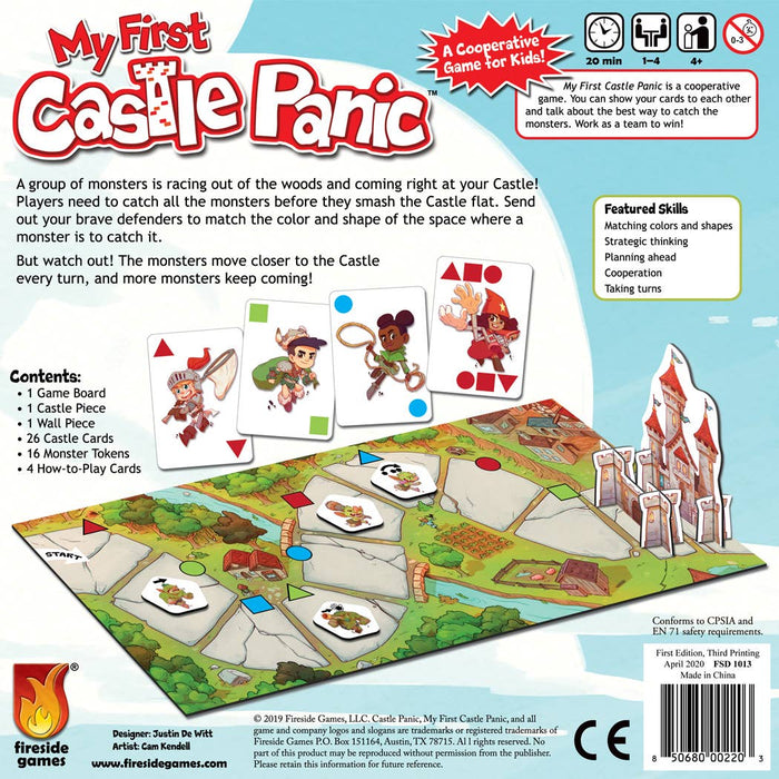My First Castle Panic Board Game - The Panic Room Escape Ltd