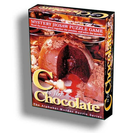 Mystery Jigsaw Puzzle - C Is For Chocolate - 2x500pcs - The Panic Room Escape Ltd