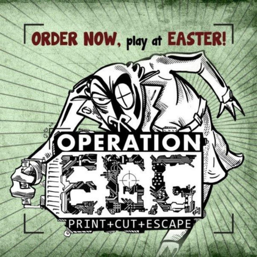 Operation E.G.G. (PRINT CUT ESCAPE) - The Panic Room Escape Ltd