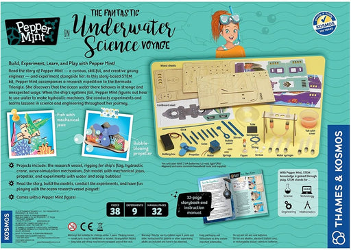 Pepper Mint: Fantastic Underwater Science Voyage Experiment, Stem Kit - The Panic Room Escape Ltd