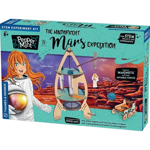 Pepper Mint in The Magnificent Mars Expedition Story-Based Science Experiment & Model Building Kit & Playset - The Panic Room Escape Ltd