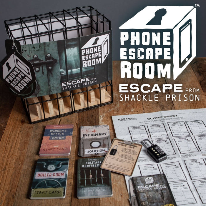 Phone Escape Room - Kids Escape Room Game - Family Games - The Panic Room Escape Ltd