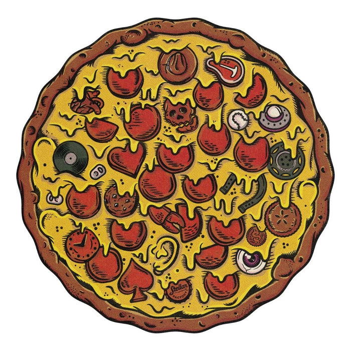 Pizza Puzzles: Pepperoni Jigsaw Puzzle - 550 Pieces - The Panic Room Escape Ltd