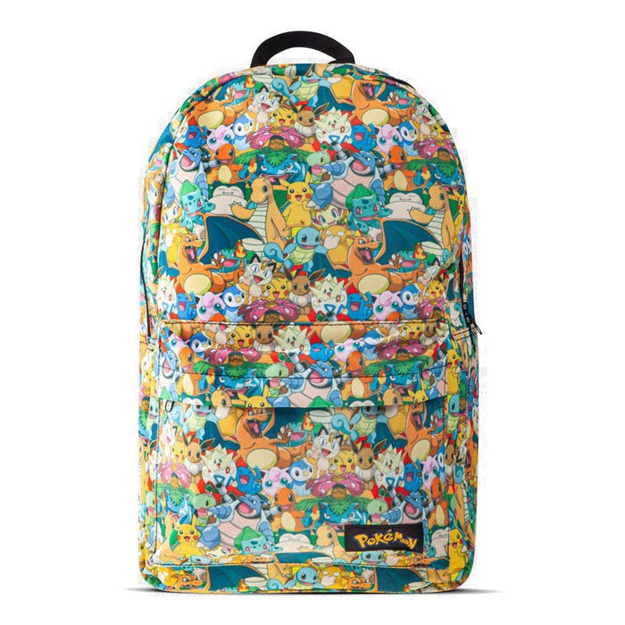 POKEMON All-over Characters Print Backpack - The Panic Room Escape Ltd