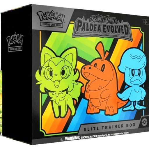Pokemon TCG - Scarlet & Violet 2: Paldea Evolved Elite Trainer Box - The Panic Room Escape Ltd