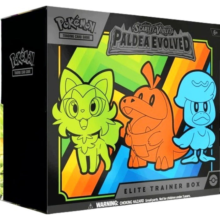 Pokemon TCG - Scarlet & Violet 2: Paldea Evolved Elite Trainer Box - The Panic Room Escape Ltd