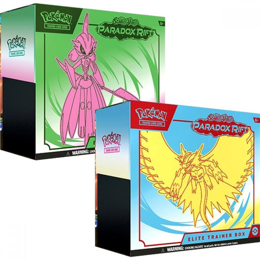 Pokemon TCG: Scarlet & Violet 4 Paradox Rift Elite Trainer Box - The Panic Room Escape Ltd