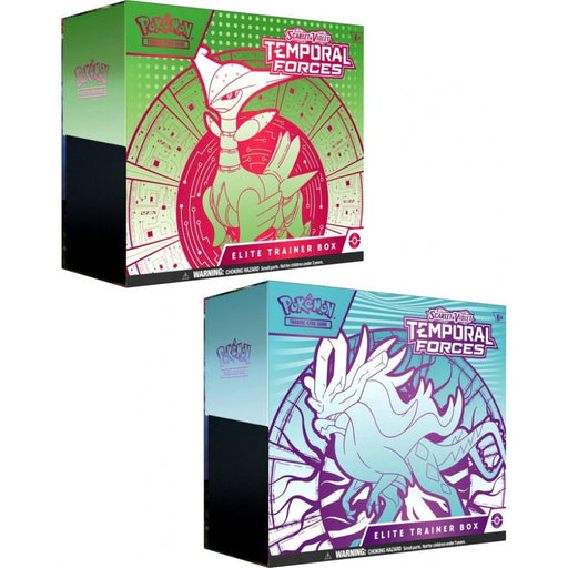 Pokemon TCG: Scarlet & Violet 5: Temporal Forces Elite Trainer Box - The Panic Room Escape Ltd