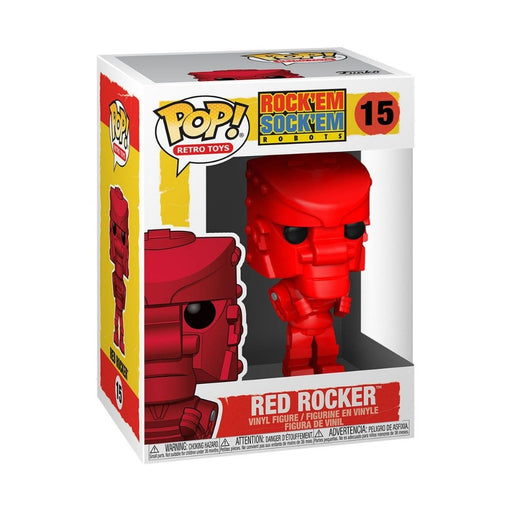 Pop! Rock 'Em Sock 'Em - Red Rocker #15 - The Panic Room Escape Ltd
