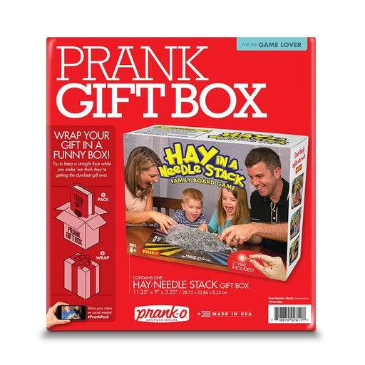 Prank Gift Box Hay In A Needle Stack 🎲 - The Panic Room Escape Ltd