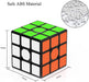Qiyi Smooth Speed Puzzle Cube Brain Teasers Toys (3x3 Black) - The Panic Room Escape Ltd