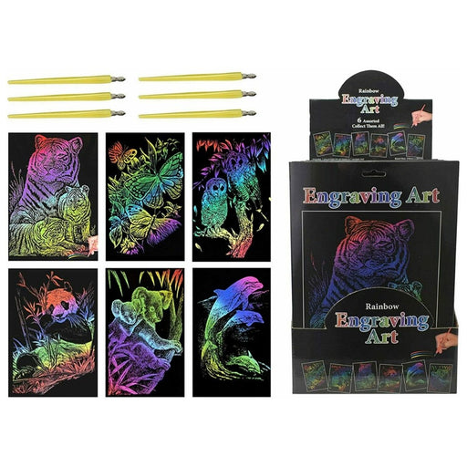 Rainbow Engraving Art (6 To Choose From) - The Panic Room Escape Ltd