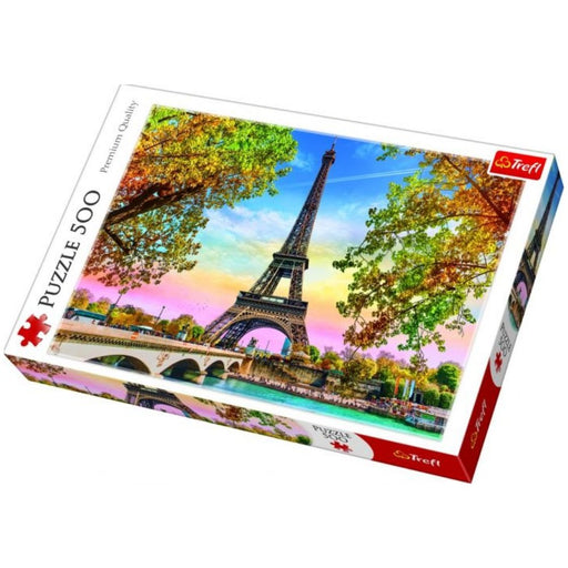 Romantic Paris 500 Piece Jigsaw Puzzle - The Panic Room Escape Ltd