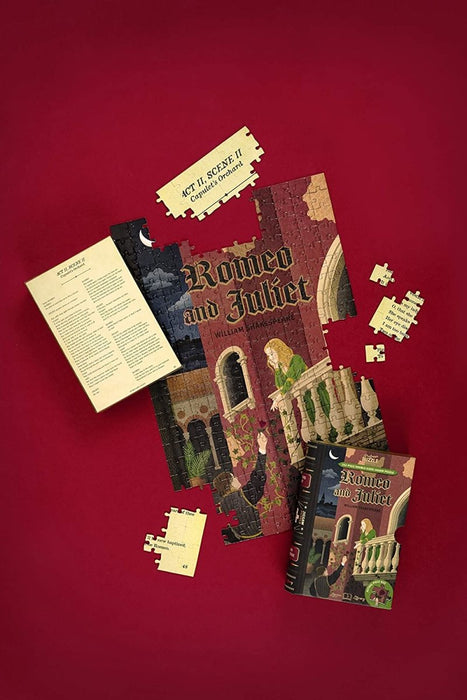 Romeo & Juliet Jigsaw Puzzle - 252 piece double-sided Jigsaw - The Panic Room Escape Ltd