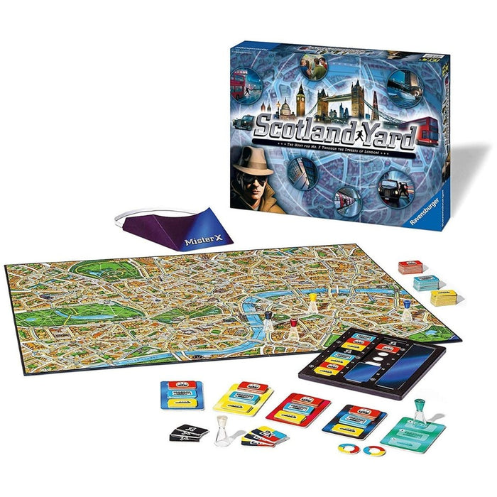 Scotland Yard Family Strategy Board Game For Kids and Adults Age 8 and Up - The Panic Room Escape Ltd