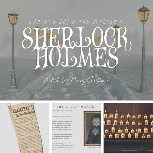 Sherlock Holmes 'A Not So Merry Christmas' Online Escape Room Experience - The Panic Room Escape Ltd