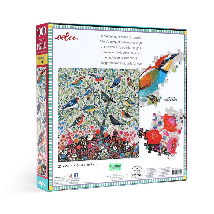 Songbird Tree - 1,000 piece puzzle - The Panic Room Escape Ltd