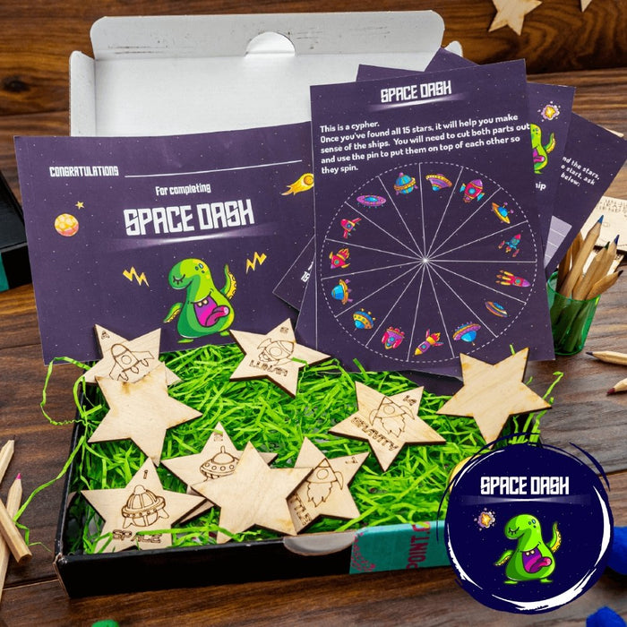 Space Dash - Play At Home Puzzle Adventure Kit - The Panic Room Escape Ltd