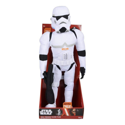 Star Wars 24 Inch Stormtrooper Deluxe Poseable and Talking Plush Toy - The Panic Room Escape Ltd