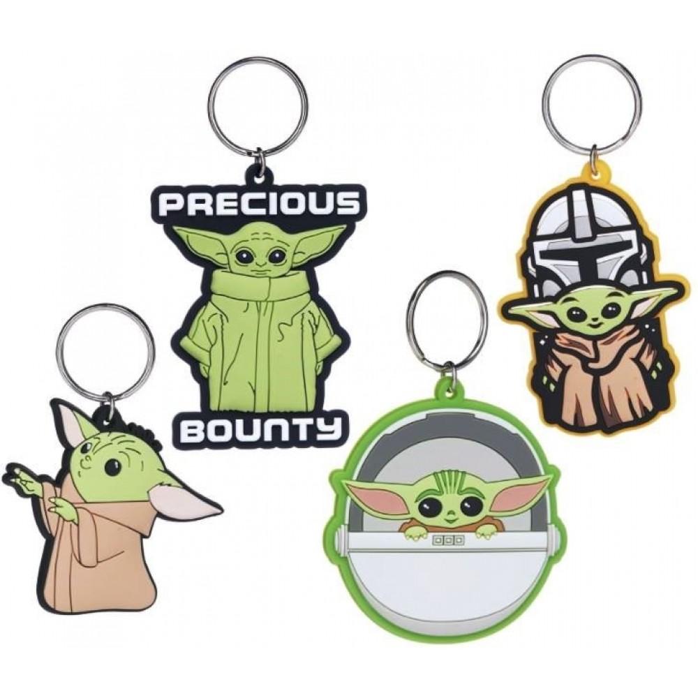 Star Wars The Mandalorian 2D Keyrings The Panic Room Escape Ltd