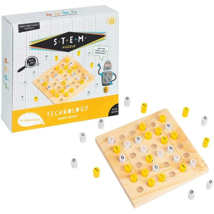 STEM Binary Puzzle - Technology educational game for kids 8+ - The Panic Room Escape Ltd