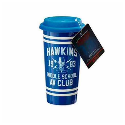 Stranger Things: Lid Mug: Hawkins AV - The Panic Room Escape Ltd
