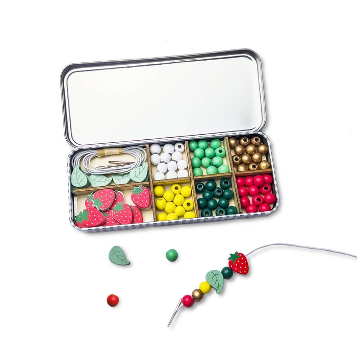 Strawberry Bracelet Bead Kit - The Panic Room Escape Ltd