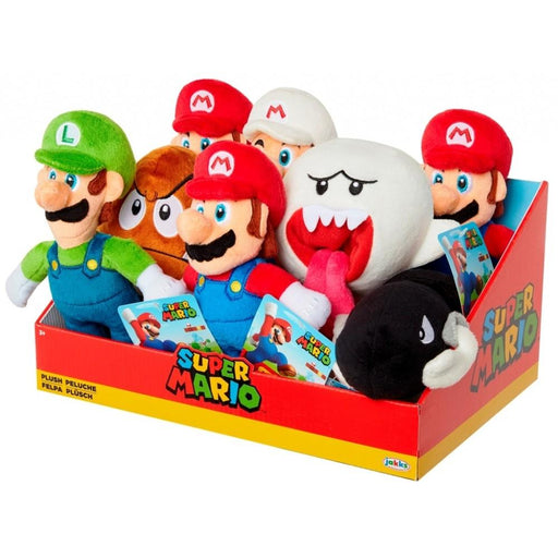 Super Mario 8" Plushies (6 To Choose From) - The Panic Room Escape Ltd