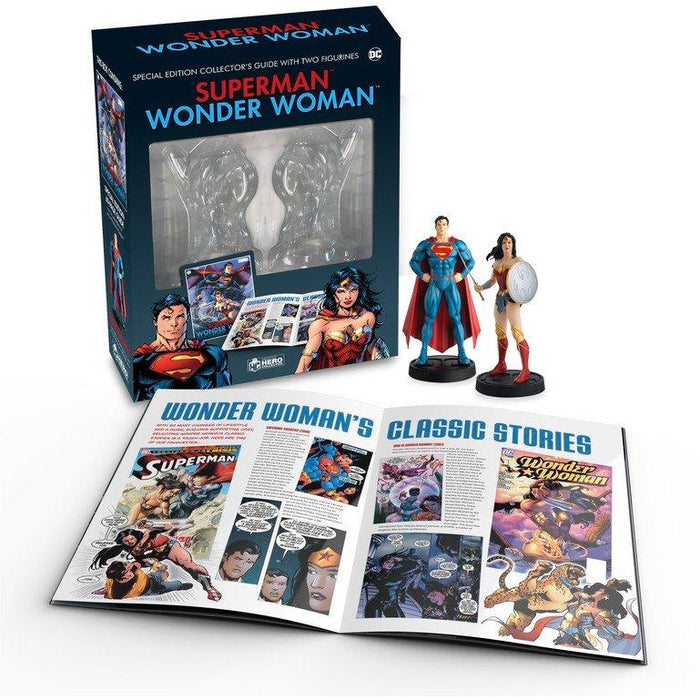 Superman & Wonder Woman Book & Figure Collectible - The Panic Room Escape Ltd