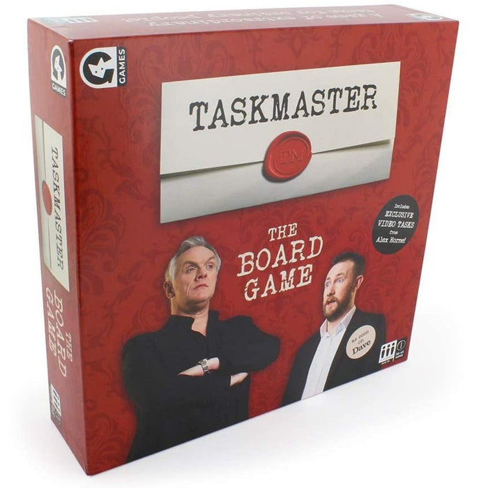 Taskmaster Board Game - Compete With Family & Friends In Ludicrous Tasks To Be Crowned Taskmaster Champion - The Panic Room Escape Ltd