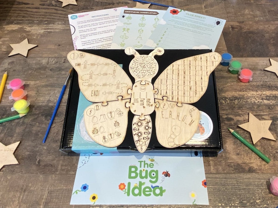 The Bug Idea - Play At Home Puzzle Adventure Trail - The Panic Room Escape Ltd