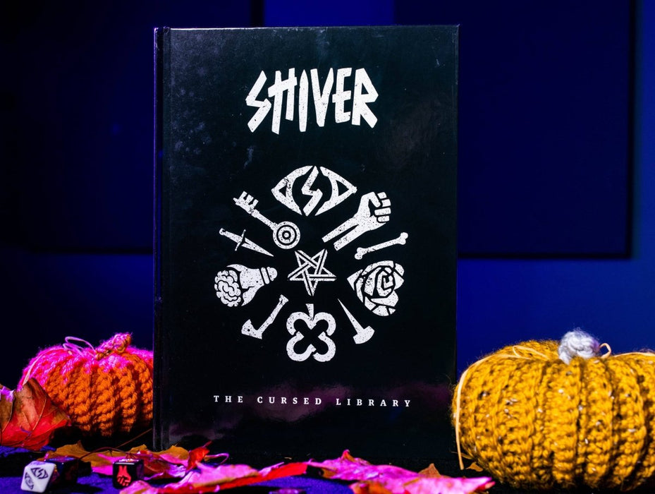 The Cursed Library - SHIVER Game Book - Halloween Essential - The Panic Room Escape Ltd