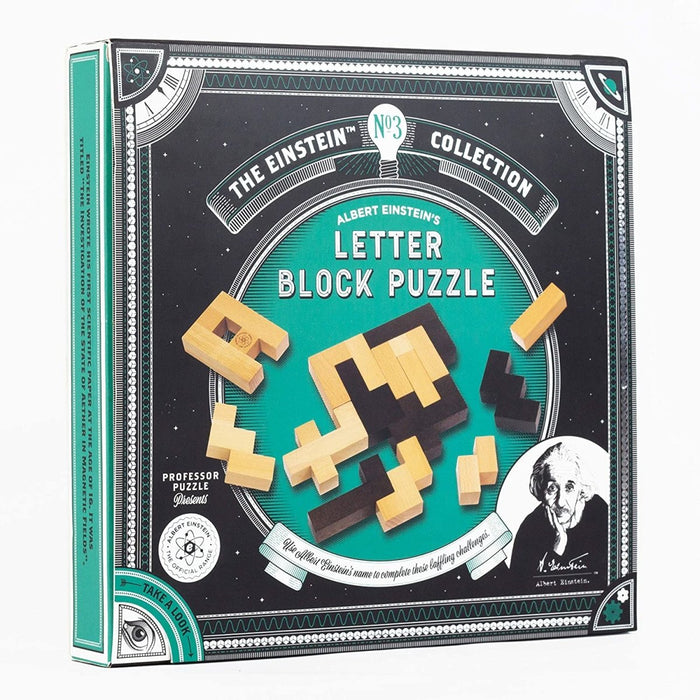The Einstein Collection - Letter Blocks - The Panic Room Escape Ltd