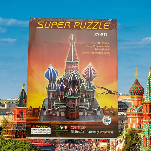 The Kremlin - 3D Landmark Puzzle - The Panic Room Escape Ltd