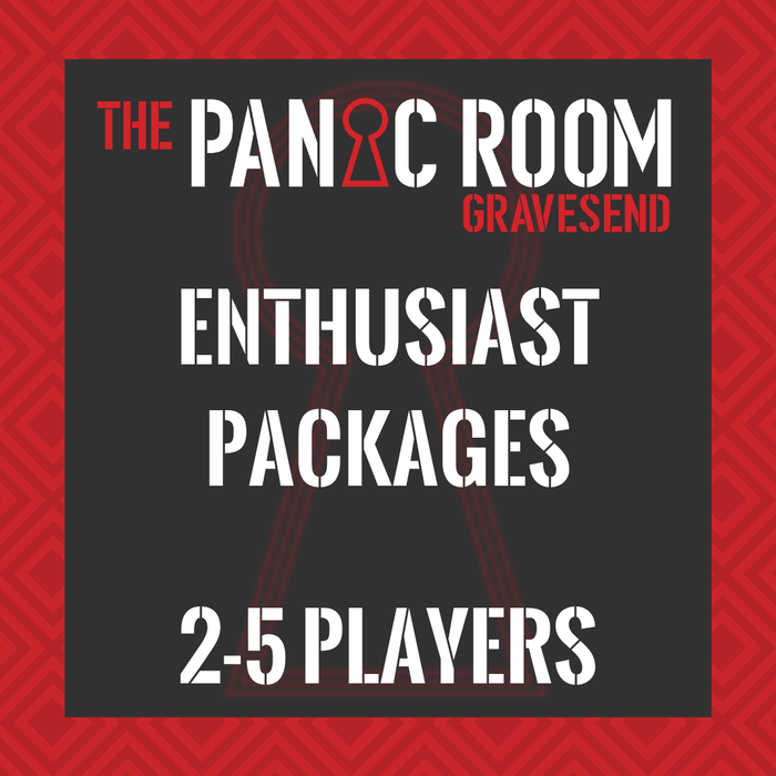 The Panic Room Gravesend - Enthusiast Packages - The Panic Room Escape Ltd