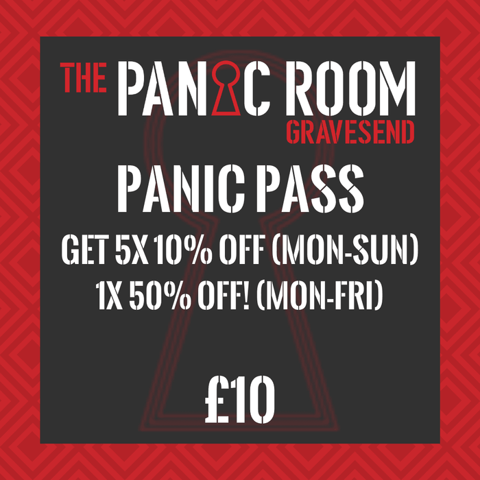 The Panic Room Gravesend - Panic Pass - The Panic Room Escape Ltd