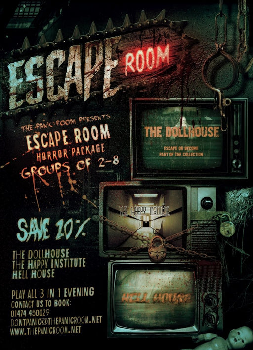The Panic Room - Horror Special Offer - The Panic Room Escape Ltd