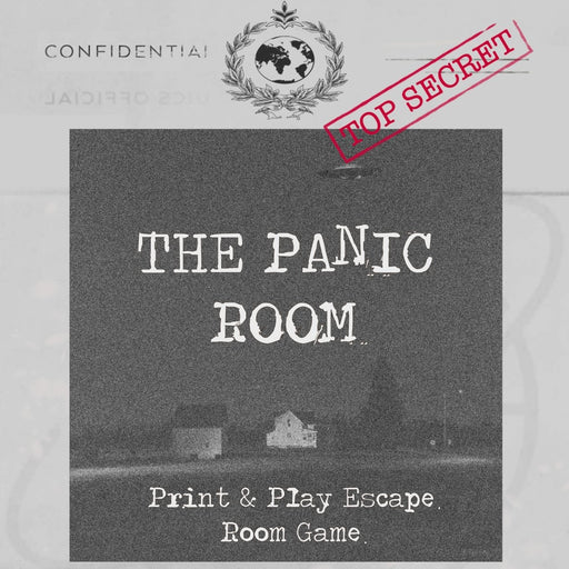 The Panic Room - Print & Play Escape Room Game - The Panic Room Escape Ltd