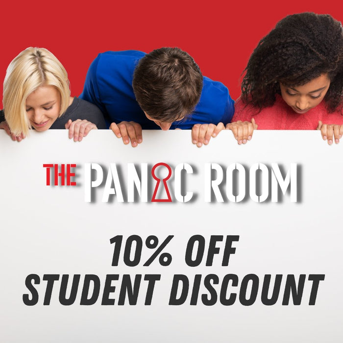 The Panic Room - Student Discount Request - The Panic Room Escape Ltd