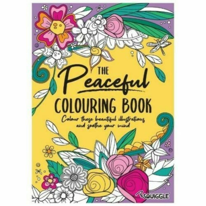 The Peaceful Colouring Book - The Panic Room Escape Ltd
