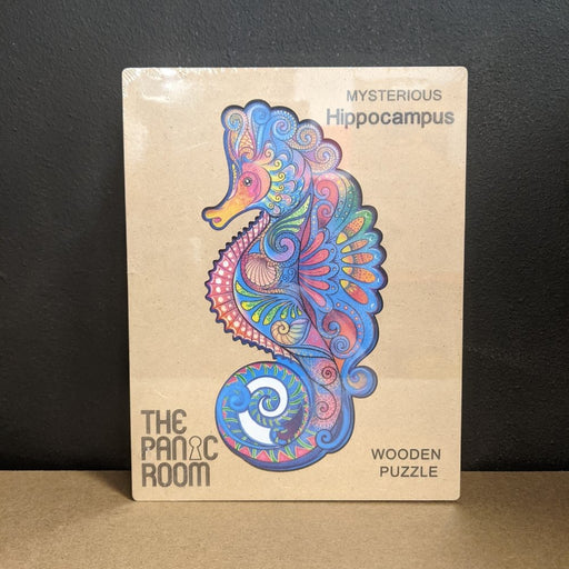 The Seahorse (Hippocampus) - Deluxe 3D Wooden Jigsaw Puzzle - The Panic Room Escape Ltd