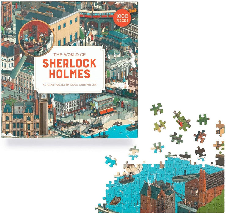 The World of Sherlock: 1000 Piece Jigsaw Puzzle - The Panic Room Escape Ltd