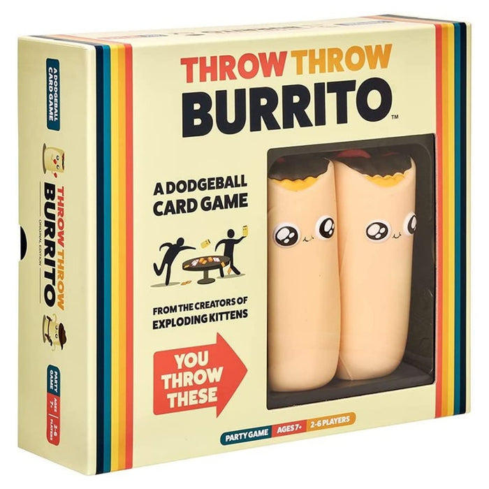 Throw Throw Burrito by Exploding Kittens - A Dodgeball Card Game - The Panic Room Escape Ltd