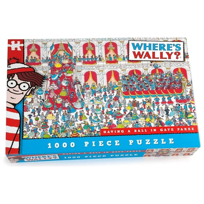 Where’s Wally Having a Ball in Gaye Paree Puzzle (1000 Pieces) - The Panic Room Escape Ltd