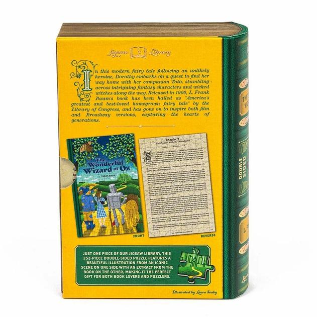 Wizard Of Oz Jigsaw Puzzle - 252 piece double-sided Jigsaw - The Panic Room Escape Ltd